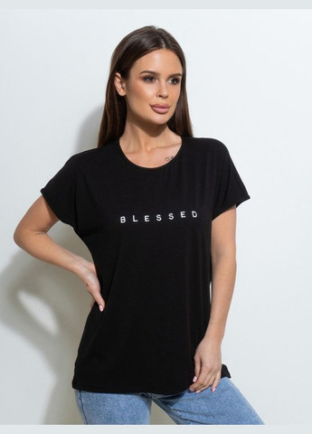 Футболка 14496 чорна ISSA PLUS - (301037319)