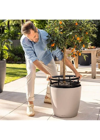 Кашпо CLASSICO Color LS 21 білий (14260) Lechuza (370033433)