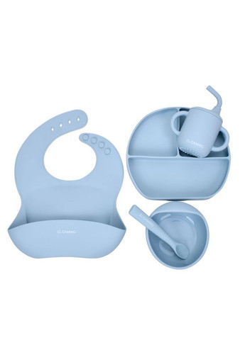 Набор силиконовой посуды ME 1172 Голубой El Camino (327216100)