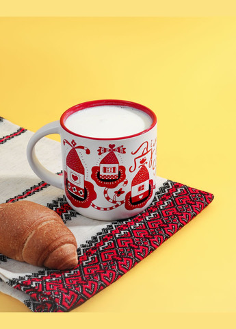 Патріотична керамічна чашка 350 мл "Дім" (з принтом по всій площі чашки) Gifty (292014287)