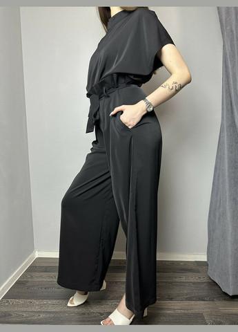 Комбінезон жіночий ошатний MKAD2133-1 Modna KAZKA чорний