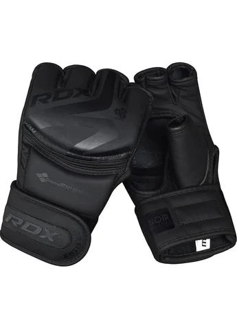 Перчатки искусственная кожа черный RDX GRAPPLING GLOVES F15 (390397119)