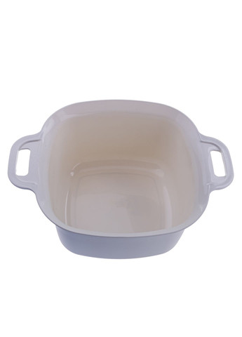 Миска квадратна 3л з ручками бежева Ekodeo (315722767)