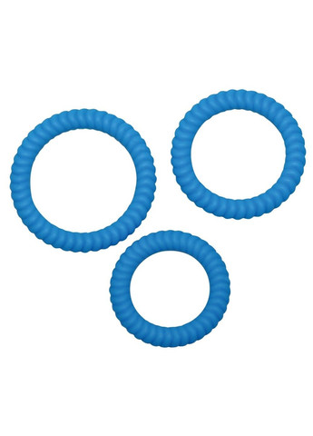 Набор мужских эрекционных колец Lust (голубые) No Brand (284236327)