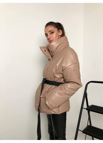 Бежева куртка демісезон (осінь/весна) колір беж milirud