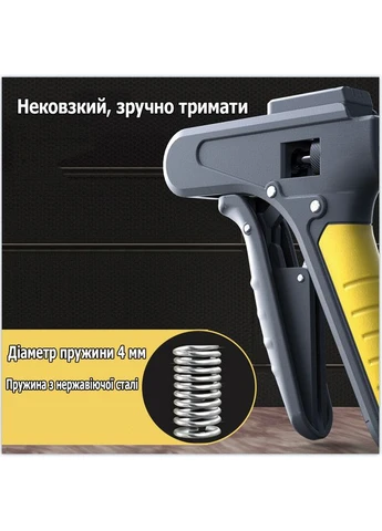 Кистевой эспандер профессиональный 5-60кг. Эспандеры и кистевые тренажеры. Эспандер-ножницы регулируемый 1890 No Brand (402248130)
