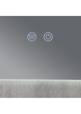 Дзеркало Taurus (TA2) 800×600 мм з LED-підсвіткою Touch, з антизапотіванням, з димером, темп. кольору (3000-6500K) Qtap (386648764)