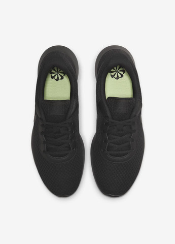 Чорні всесезон кросівки чоловічі tanjun dj6258-001 літо текстиль сітка чорні Nike