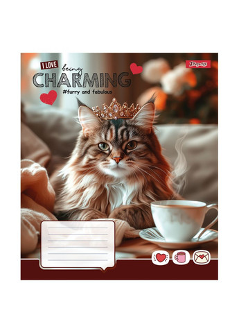 Тетрадь ученическая Charming 1В 768186 18 л. Разноцветный shop (4823092297907) 1B (363299349)
