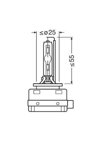 Автолампа ксеноновая D3S 42V 35W 4300K PK32D-5 / XENARC® LIFE - В 4 РАЗА УВЕЛИЧЕН СРОК СЛУЖБЫ Ultra (354334871)