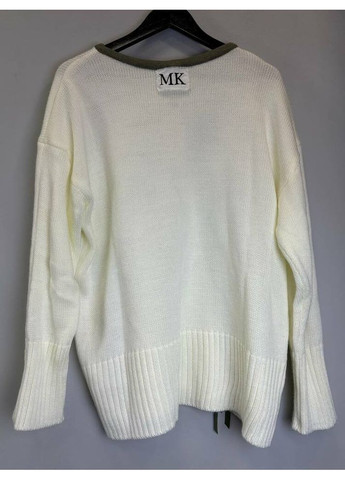 Жіночий светр з аплікацією квітів Гортензії KAPTSOVA MKAR200273/1 Modna KAZKA (370664908)