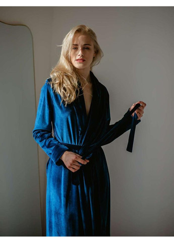 Халат велюр морская волна Lavender Dreams (366665674)