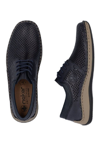 Синие повседневные туфли Rieker