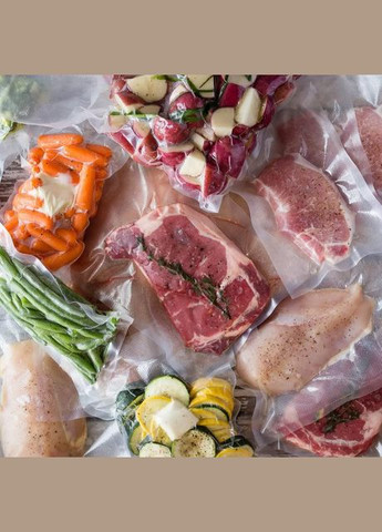 Пакети для Вакууматора вакуумна плівка в Рулоні 15х500 см 4 шт Comshop (312485244)