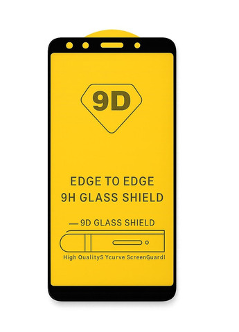 Захисне скло для Xiaomi Redmi 6 з чорною рамкою Lion (328088210)