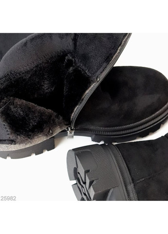 Зимние черные сапоги Helen