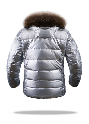 Сіра зимня зимова куртка чоловіча uf 237018 сіра Freever