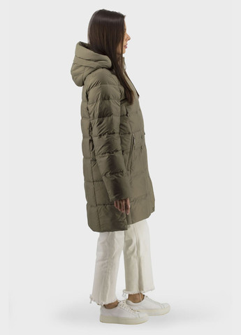 Оливковая (хаки) демисезонная женская куртка (, ), 47530 Snow Owl
