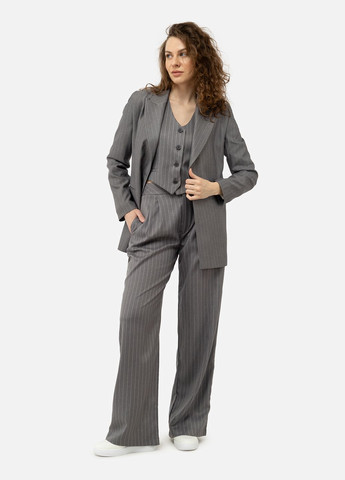 Серый женский женский жакет цвет серый цб-00242169 Yuki - демисезонный