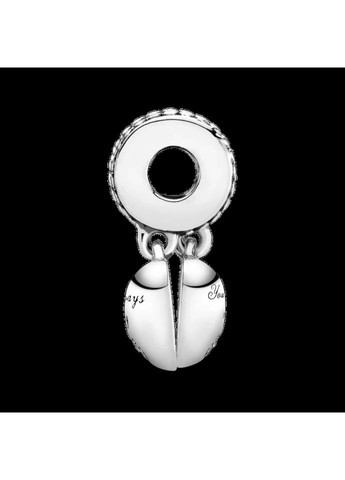 Срібна підвіска-шарм Пандора "Ти завжди в моєму серці" 792072EN40 Kabluchka (355344097)