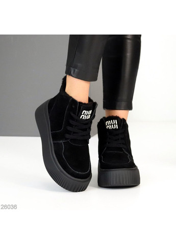 Зимние зимние ботинки stilla No Brand из натуральной замши