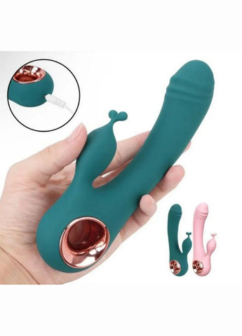 Вібратор-кролик Pink, жіночий кліторально-вагінальний стимулятор. Еротичний подарунок Lilo (315723256)