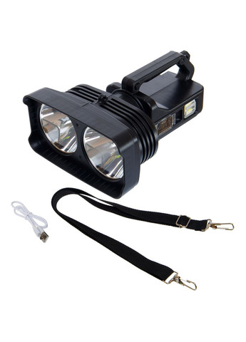 Ліхтар кемпінговий світлодіодний переносний (пластик, SMD, USB-вхід, р-р 20,8х28см, чорний) (BL-W5123) X-Balog (361433566)