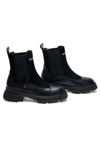 Осенние ботинки 01268 черные Bengzo Baldini