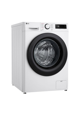 Стиральная машина F4Y5ES6W фронтальная, 11кг, 1400, A, 57см, дисплей, пара, инвертор, LG (367984123)