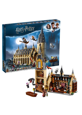 Конструктор Harry Potter 11007 "Большой зал Хогвартса" на 878 деталей No Brand (290668389)