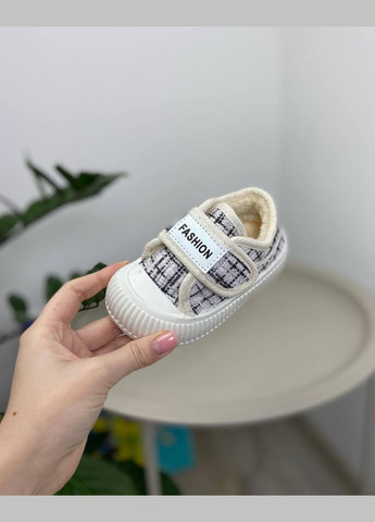 Чоботи осінні дитячі білі 1196 No Brand (313617028)