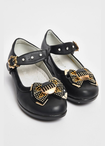 Туфлі для дівчинки чорного кольору Let's Shop (289456792)