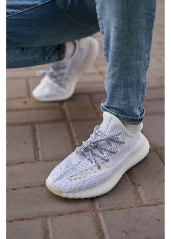 КРОСІВКИ ЖІНОЧІ ADIDAS YEEZY BOOST 350 STATIC FULL REFLECTIVE АДІДАС ІЗІ БУСТ No Brand комбіновані демісезони (391956109)