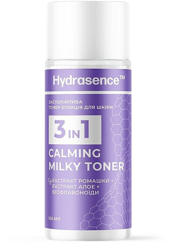 Успокаивающая тонер-эссенция для кожи лица Calming Milky Toner 150ml (1535879-42821292) Hydrasence (368869098)