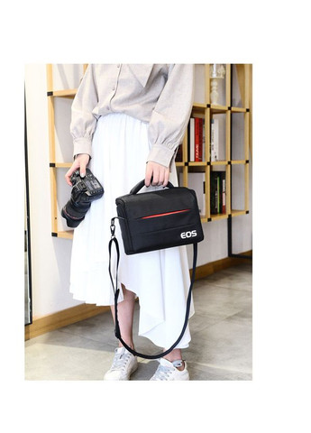 Фотосумка EOS противоударная, цвет черный с красным (код: IBF030BR) Canon (325449179)