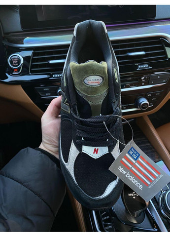 КРОСІВКИ ЖІНОЧІ NEW BALANCE 2002R BLACK GREEN НЬЮ БЕЛАНС 2002R No Brand сірі демісезони (368883715)