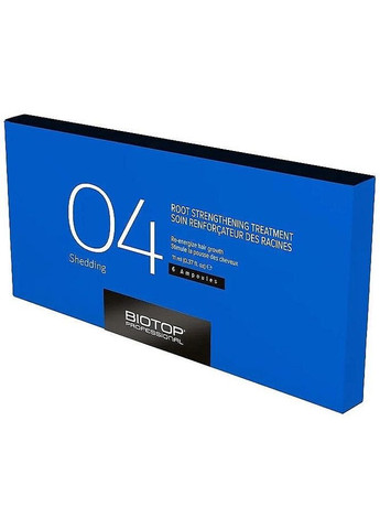 Ампула против выпадения волос 04 Shedding Root 6x11ml (1296785-196340) Biotop (368634860)