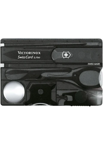 Ніж SwissCard Lite Transparent Black (0.7333.T3) Victorinox (391388182)