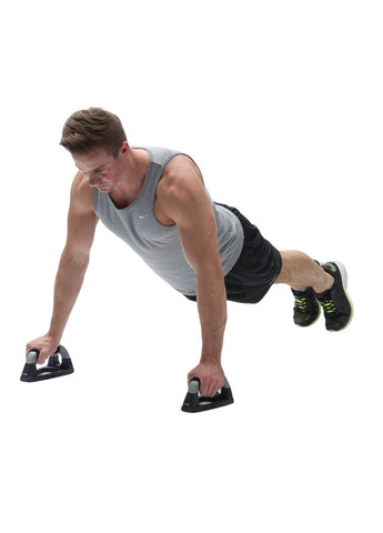 Упори для віджимань (пара), чорні York Fitness (301865861)