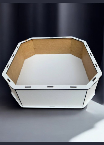 Подарункова коробка квадратна (ХДФ) 29x29x10 см. №16 No Brand (330774587)