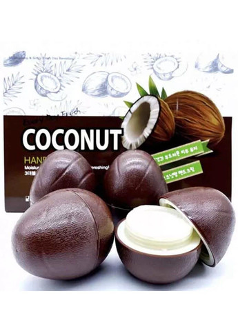 Увлажняющий крем для рук с Кокосом Coconut Hand Cream - 30 мл 3W Clinic (285813607)