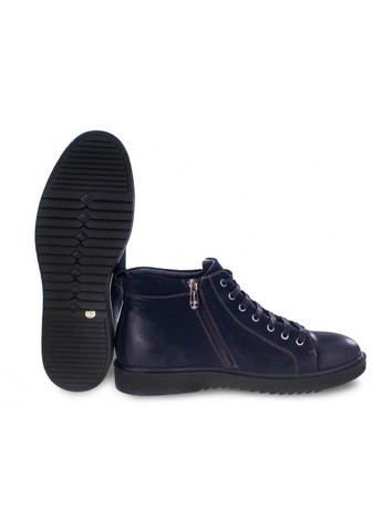 Темно-синие зимние ботинки 7194044 42 цвет тёмно-синий Carlo Delari