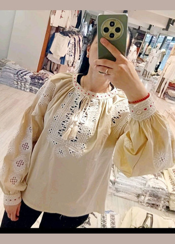 Бежевая рубашка ESQ