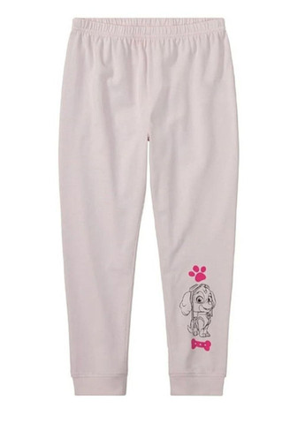 Комбинированная всесезон пижама для девочки. хлопок лонгслив + брюки Paw Patrol