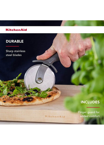 Нож для пиццы Coreline 22.7 x 8.9 см Grey (KAS113OHCGG) KitchenAid (323090402)