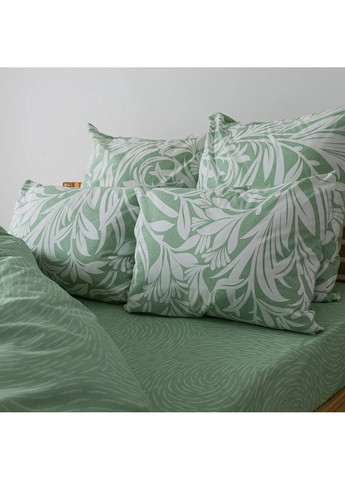 Євро комплект постільної білизни Бязь з наволочками 70*70 см, 115 гр/м2 Mint Fantasy М'ятний (19780200215) ТЕП (366091890)