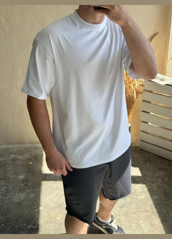 Белая базовая оверсайз футболка️🔝 Luna