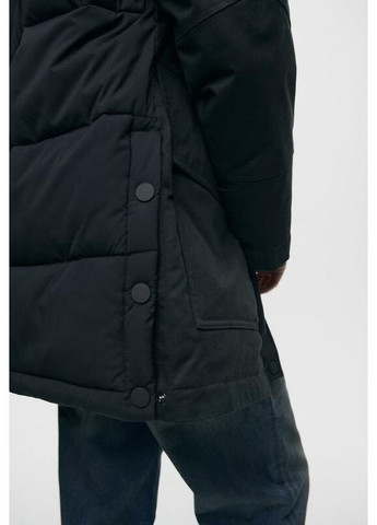 Черная демисезонная куртка 0518/249 Zara