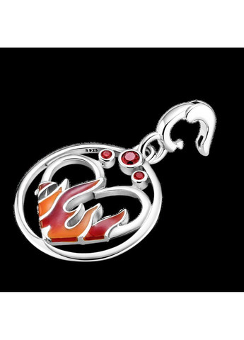 Срібний шарм "Вогонь всередині" для браслетів Пандора Мі Kabluchka (355344967)