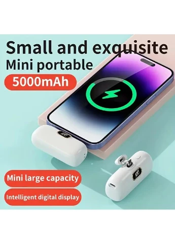 Міні повербанк Hinne 5000mAh (Type-C) No Brand (374554523)